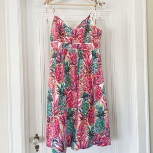 J. Crew Limited Edition Print Adjustable Dress